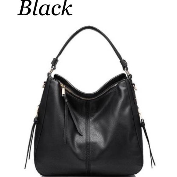 🍀SALE PRICE🍀 NWT Large Leather hobo bag/ crossbody DISCOUNTED SHIPPING - Picture 4 of 16